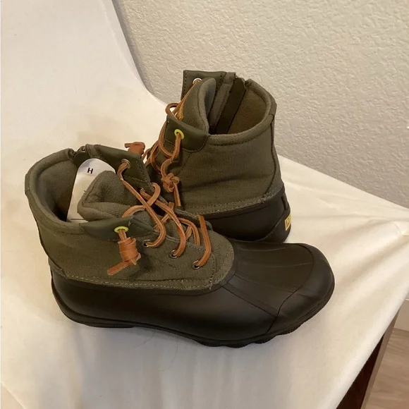 NWT SPERRY SALTWATER RAIN BOOTS SIZE 7 - Picture 5 of 7